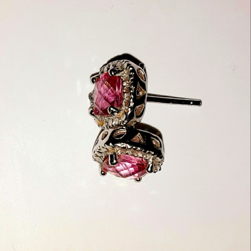 Sterling silver stud earrings. Dainty